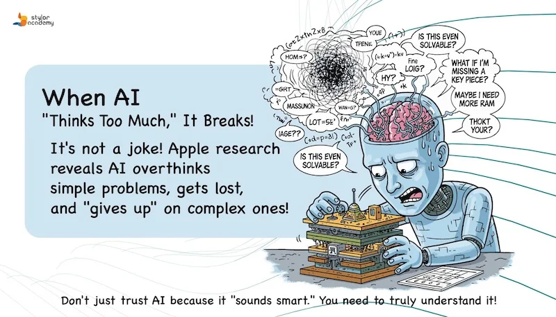 คิดเยอะแล้วฉลาดขึ้นจริงไหม? เมื่อ AI เริ่ม "คิดเยอะ" แล้วพังเอง