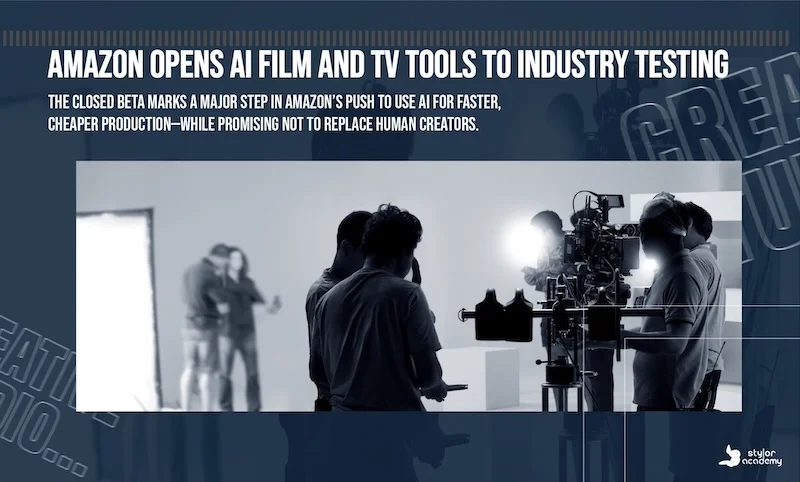 เจาะลึกสมรภูมิ AI ฮอลลีวูด: Amazon เปิดหน้าท้าชน Netflix พร้อมเผยเบื้องหลังทำไม AI ถึงสำคัญต่ออนาคต