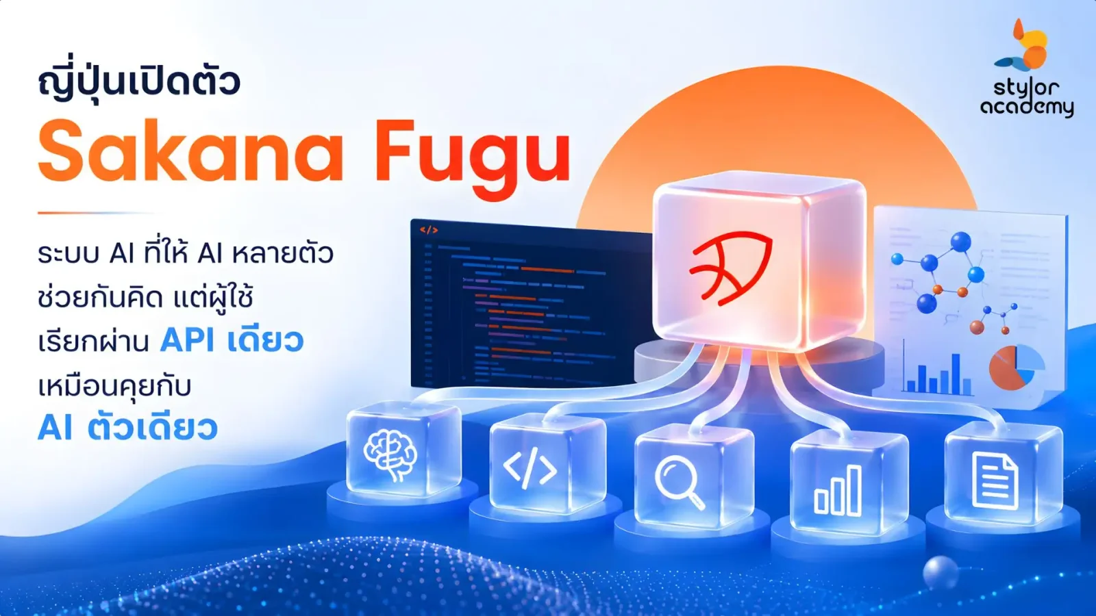 Sakana AI เปิดตัว Fugu ระบบ AI แบบ Multi-Agent ที่รวมพลังหลายโมเดลไว้หลัง API เดียว
