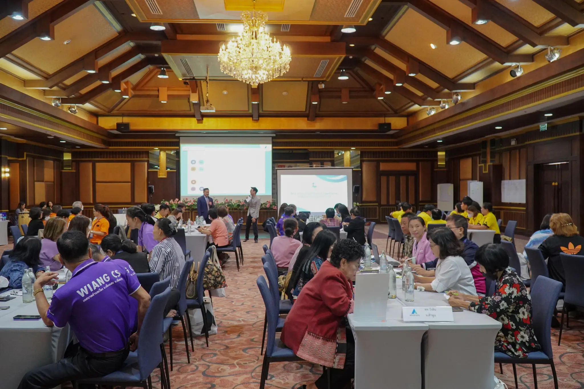 อบรมเชิงปฏิบัติการหลักสูตรยกระดับศักยภาพผู้นำชุมชนต้นแบบ “ADVOCATE” - รุ่นที่ 1 - รูปที่ 1