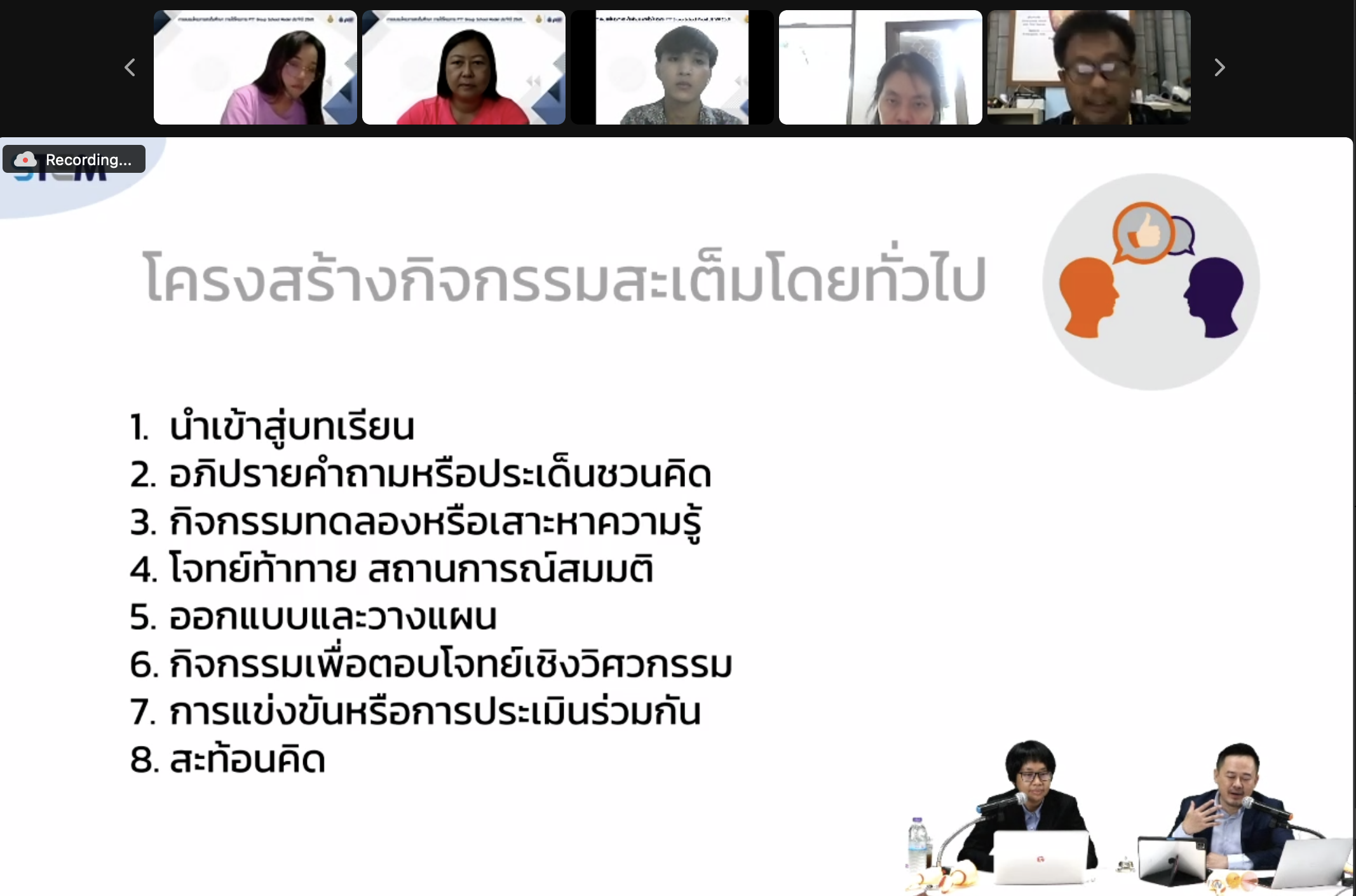 โครงการ “สะเต็มศึกษา PTT Group School Model” - รุ่นที่ 1 รอบที่ 1 - รูปที่ 8