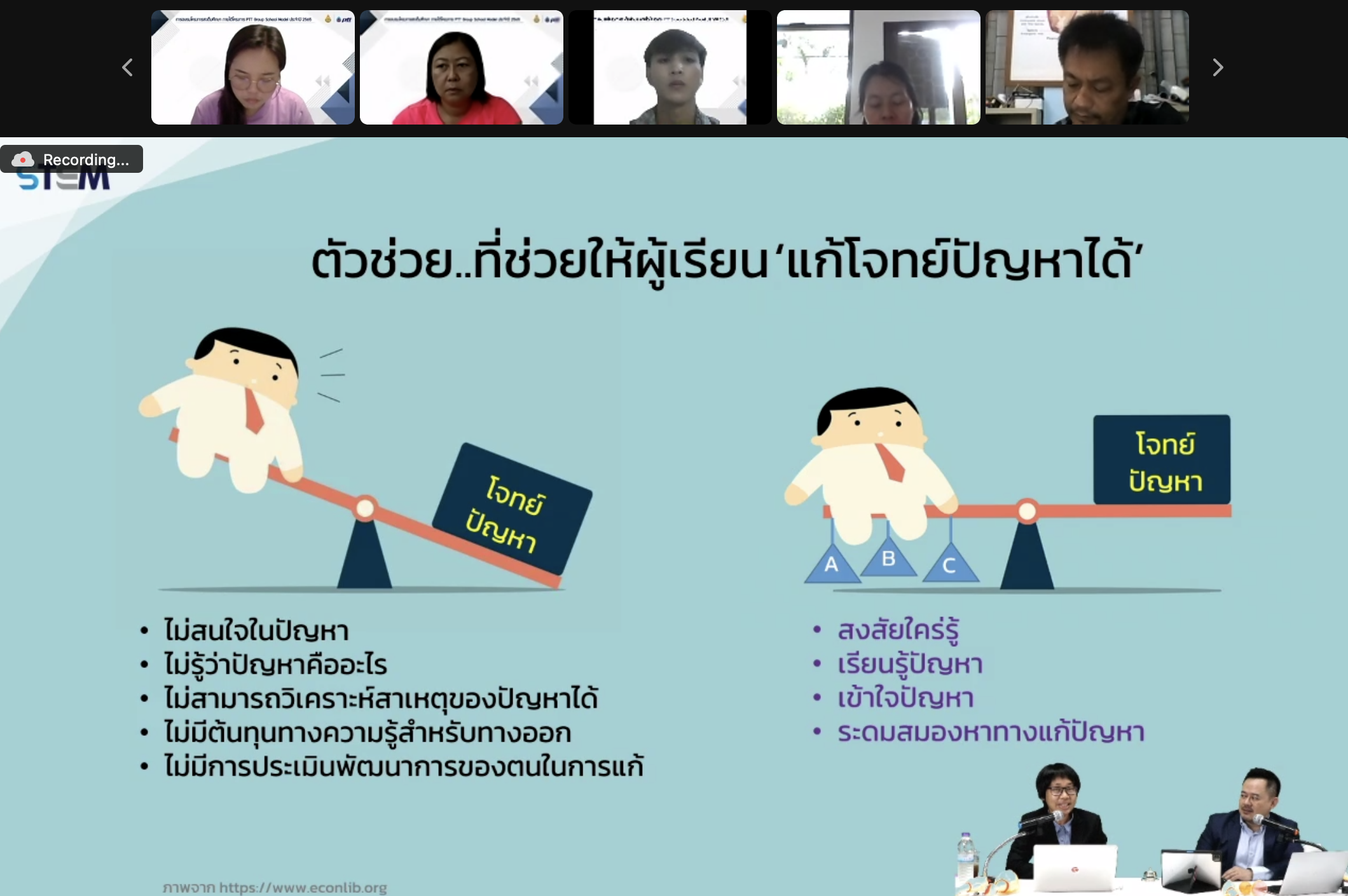 โครงการ “สะเต็มศึกษา PTT Group School Model” - รุ่นที่ 1 รอบที่ 1 - รูปที่ 7