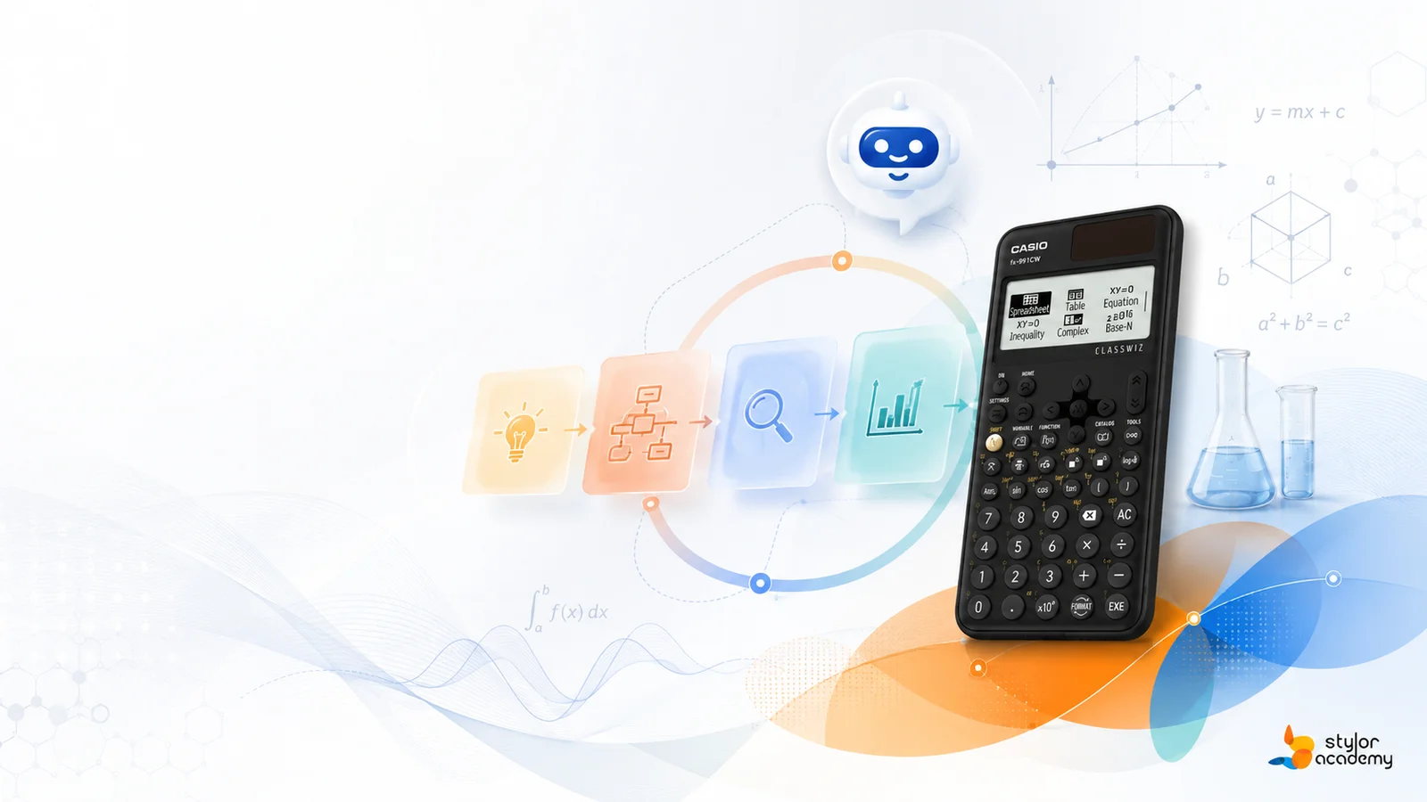 การใช้ AI เพื่อการออกแบบการเรียนรู้และบูรณาการเครื่องคำนวณวิทยาศาสตร์ CLASSWIZ